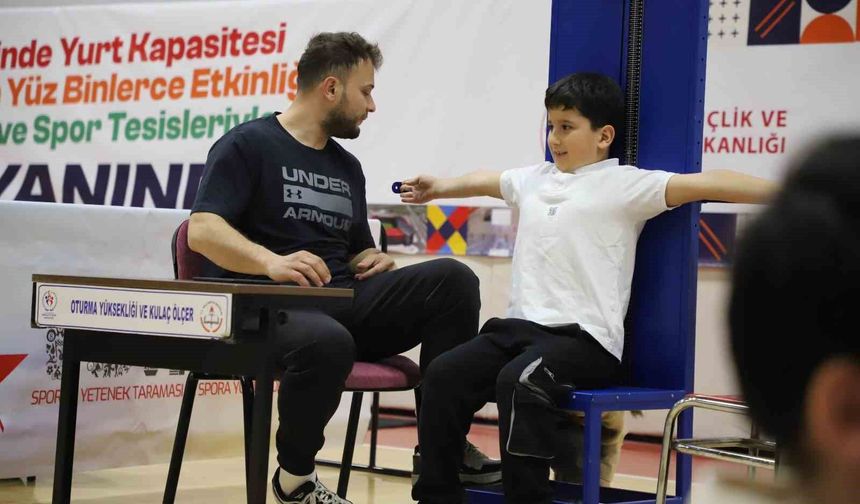 Karabük'te yetenek taraması ve spora yönlendirme programı başladı