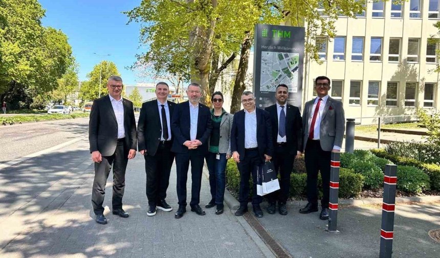 KBÜ Almanya'da akademik iş birliği görüşmeleri gerçekleştirdi