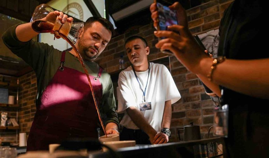 KBÜ'de 'Çekirdekten Geleceğe' barista akademisi düzenlendi