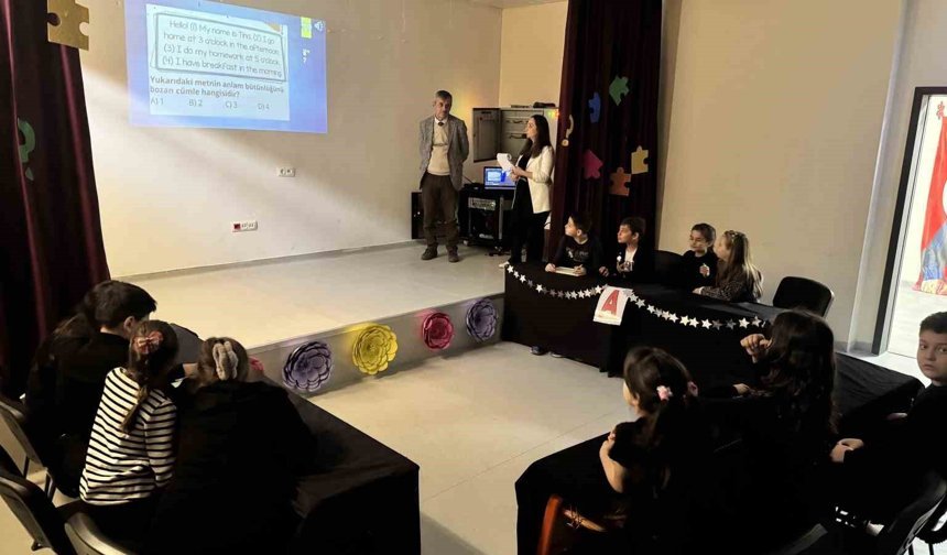 Safranbolu'da İngilizce heyecanı: öğrenciler ve veliler aynı yarışmada buluştu