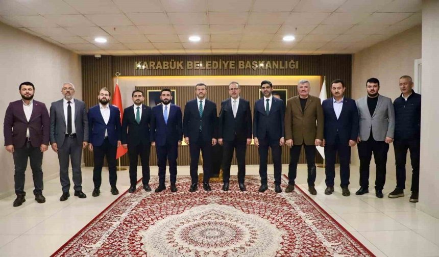Kasapoğlu, Karabük'te bir dizi ziyaretlerde bulundu