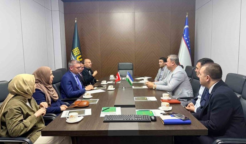 KBÜ akademisyenleri Özbekistan'da akademik temaslarda bulundu