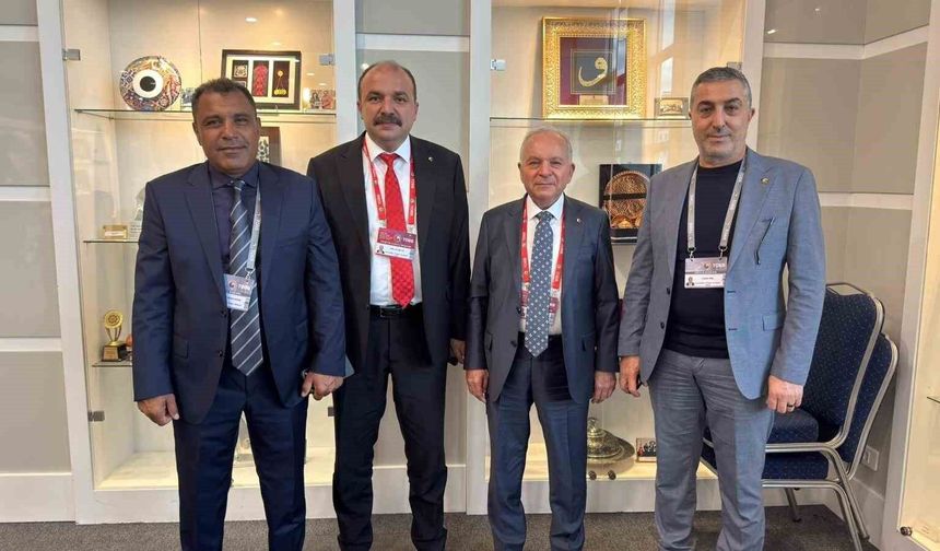 Safranbolu TSO yönetimi TOBB törenine katıldı