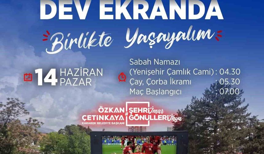Dünya kupası heyecanı Yenişehir Yazlık Sineması'nda yaşanacak