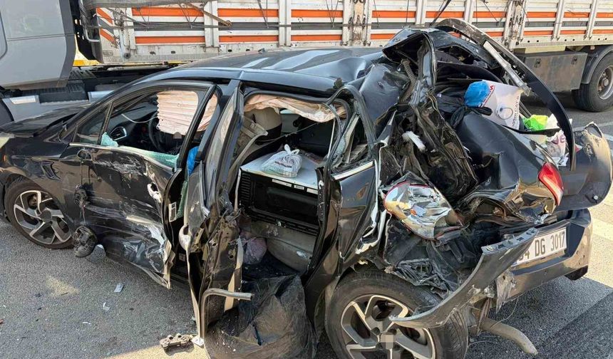 Karabük'te zincirleme trafik kazası: 2 yaralı