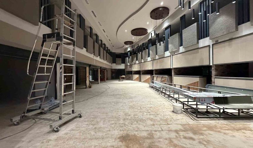 Karabük'ün yenilenmiş terminalinde sona doğru