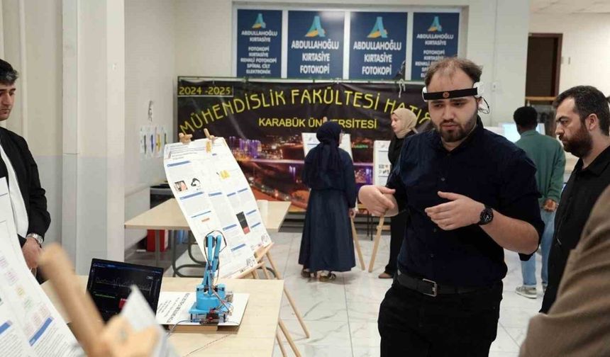 KBÜ'de biyomedikal teknolojilere yönelik projeler tanıtıldı