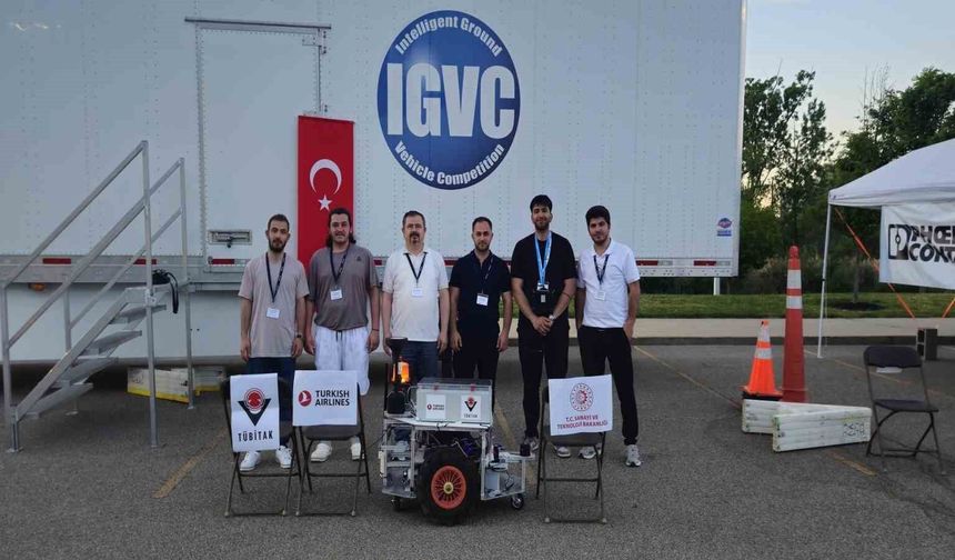 KBÜ'lü öğrencilerden ABD'de 'Yılın En Başarılı Yeni Takımı' ödülü