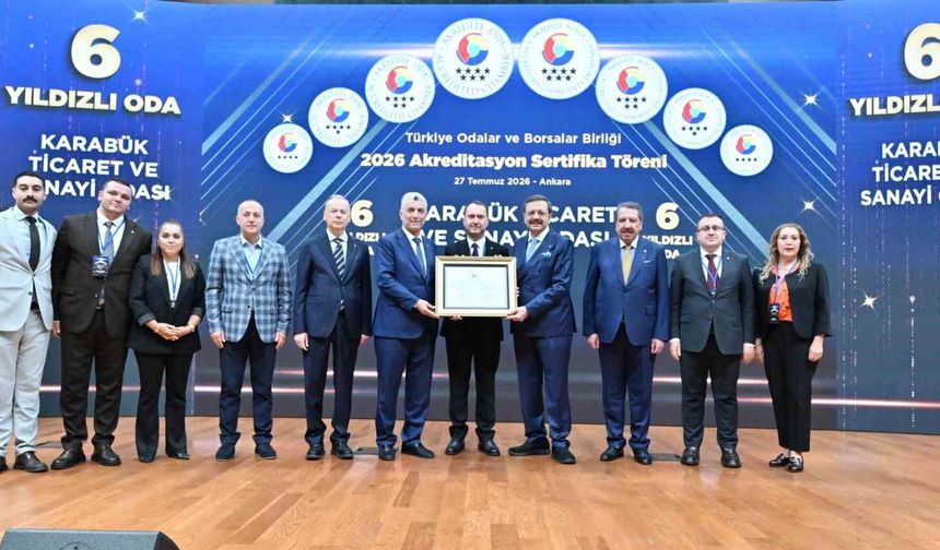 Karabük TSO'dan akreditasyonda Türkiye başarısı
