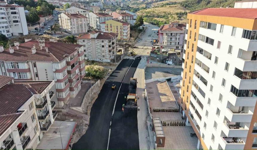 Karabük'te 1010. Cadde modern bulvara dönüştürülüyor