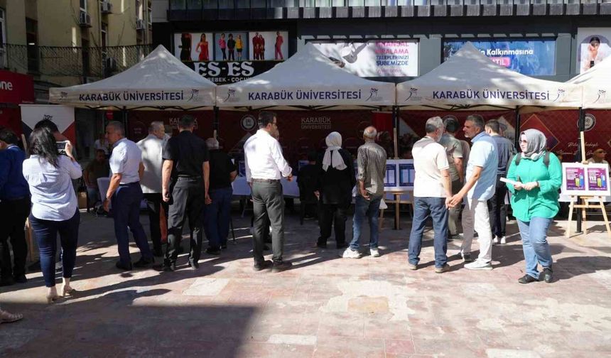 KBÜ, şehir merkezinde geleceğin mesleklerini tanıttı