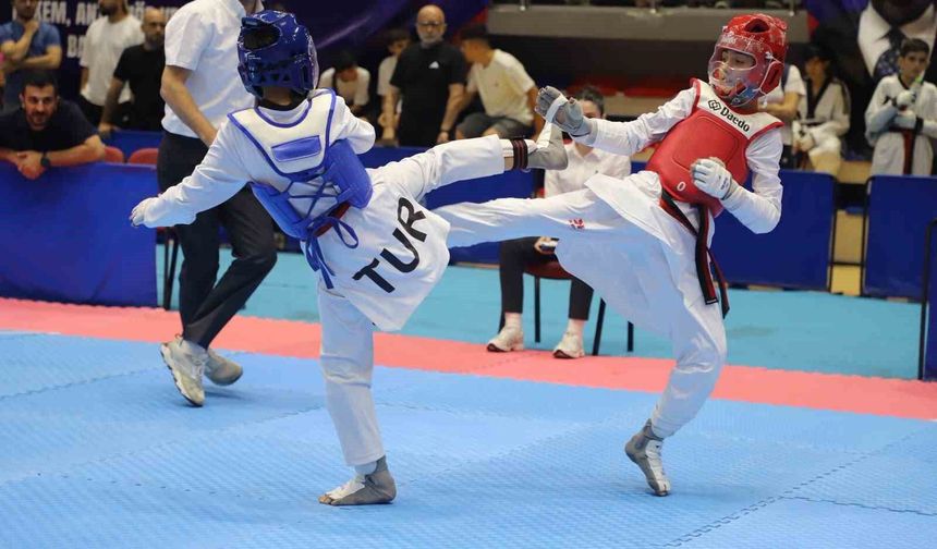 Anadolu Yıldızlar Ligi Taekwondo Türkiye Şampiyonası Karabük'te başladı