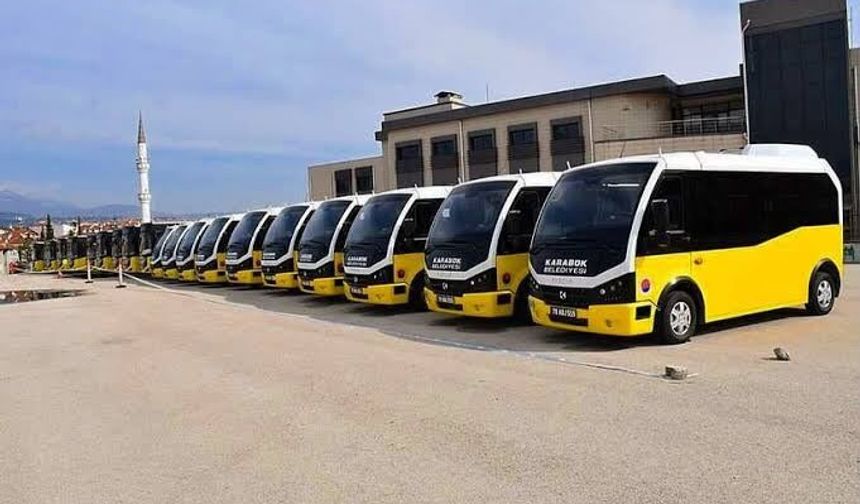 Karabük'te emeklilere ulaşım desteği: 60-64 yaş arasına yüzde 50 indirim