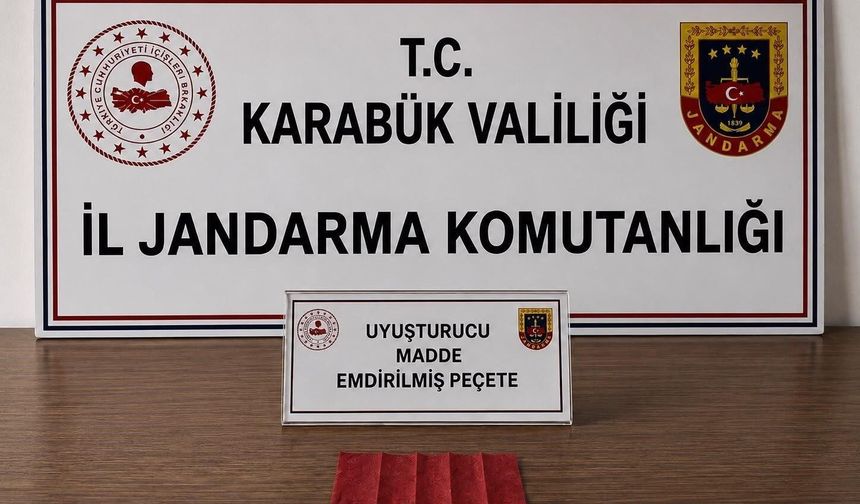 Karabük'te uyuşturucu ve kaçak tütün operasyonu