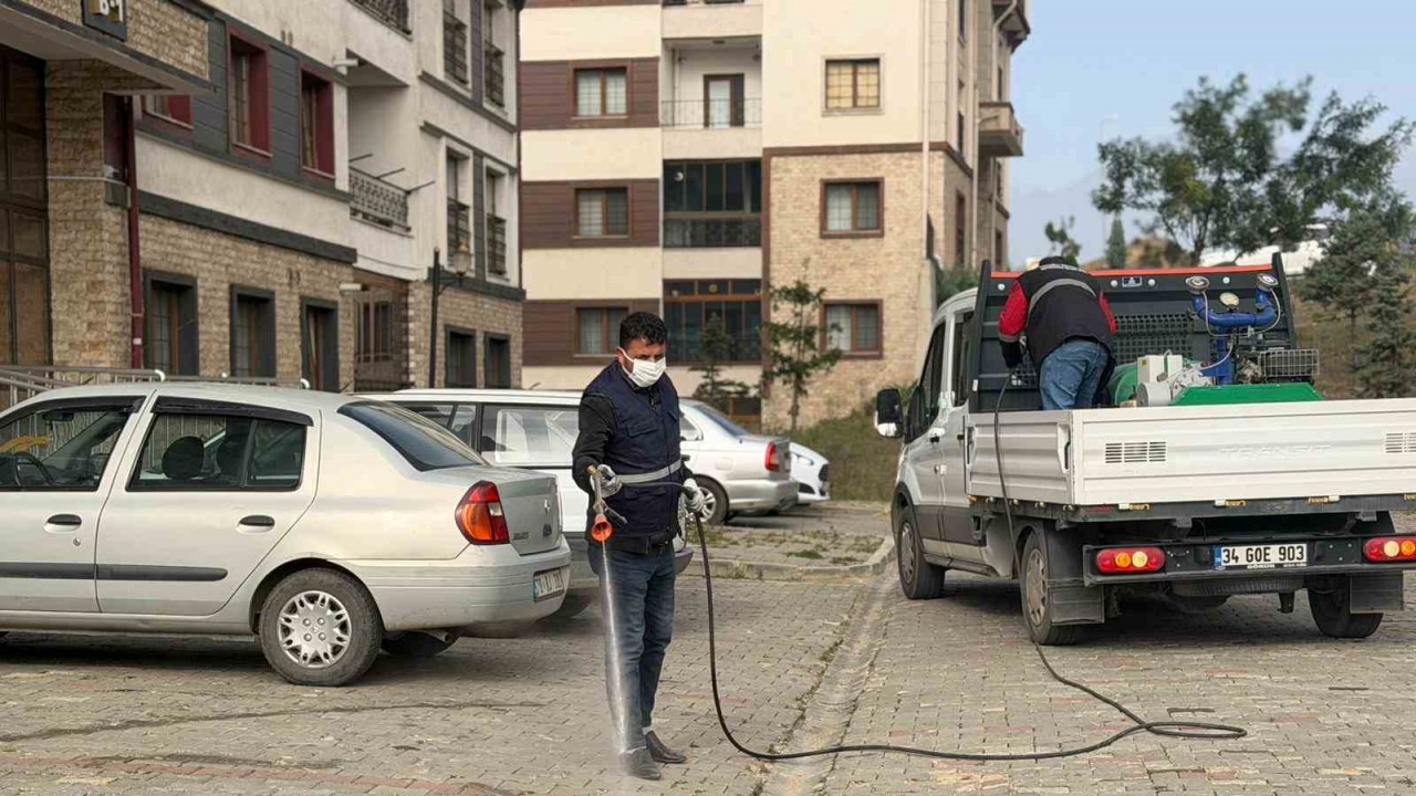 Karabük’te ilaçlama çalışmaları aralıksız sürdürüyor