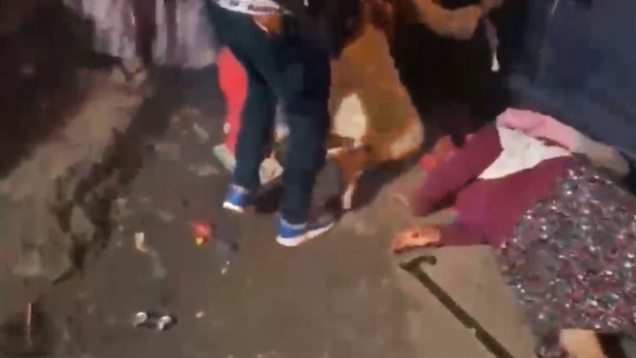 Düğünde korku dolu anlar: Havai fişekler kalabalığın ortasında patladı