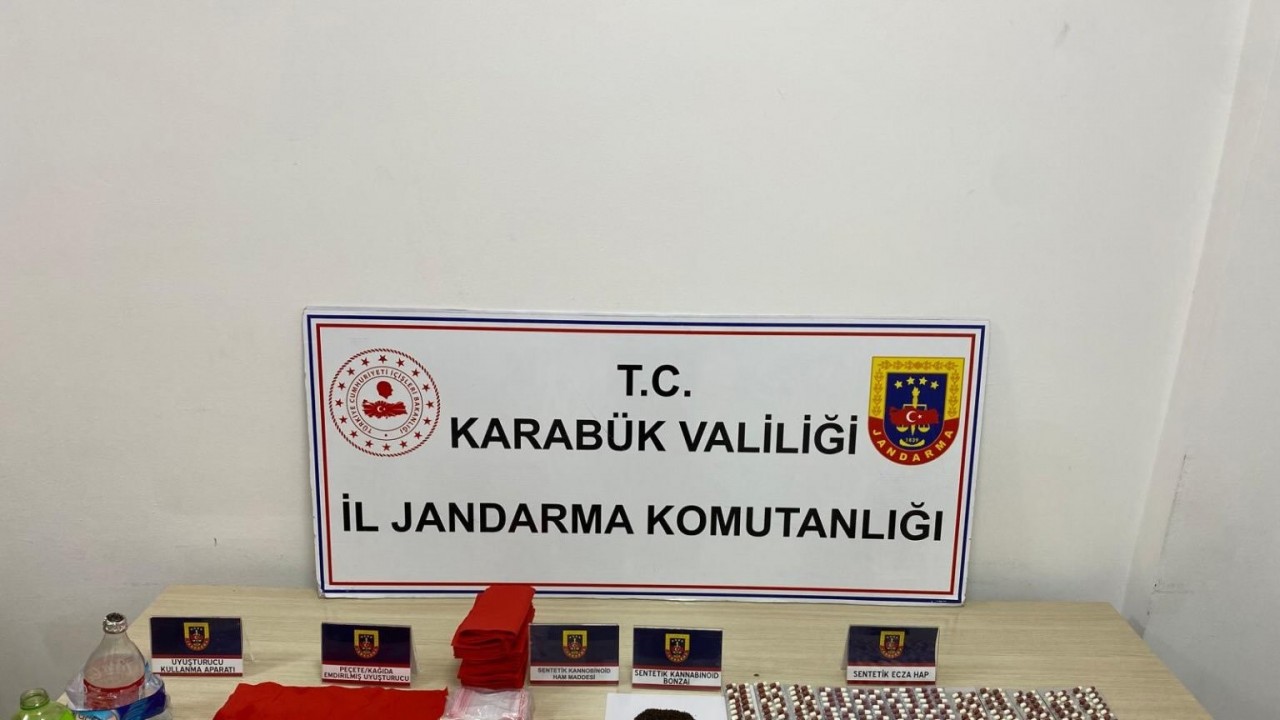 Karabük’te jandarmadan uyuşturucu operasyonu: 6 şüpheli gözaltında