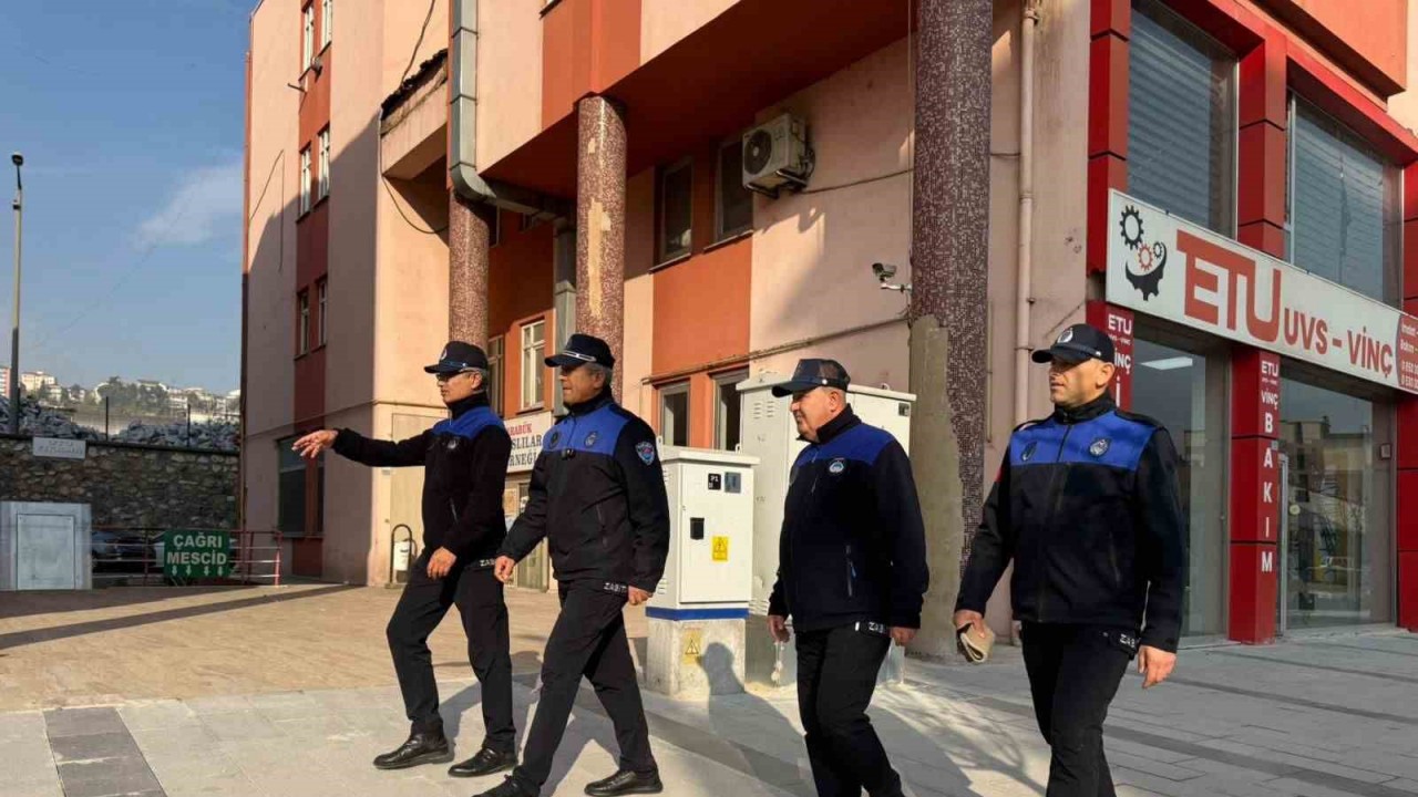 Karabük’te kaldırım işgallerine sıkı denetim