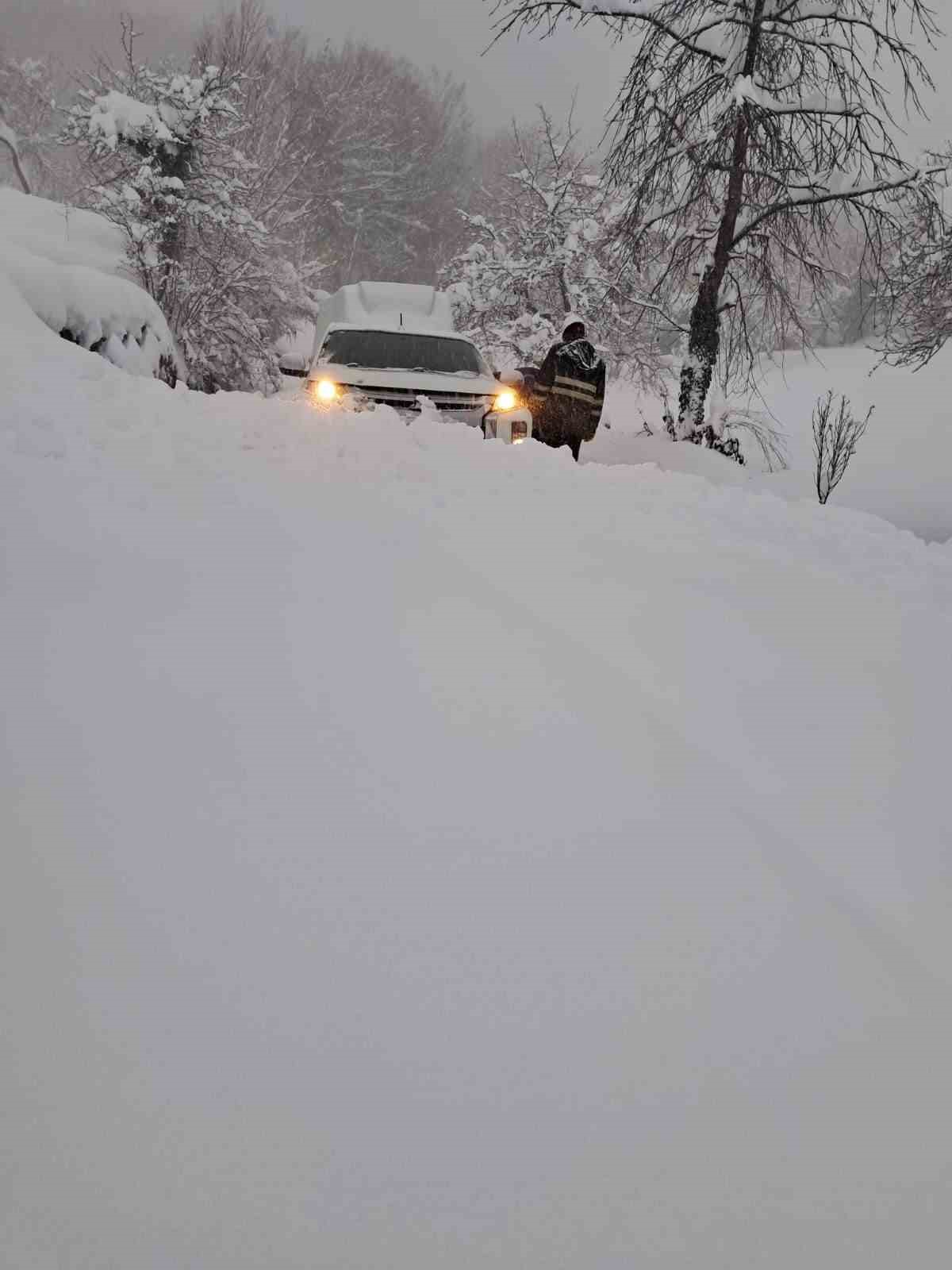 Batı Karadeniz'de kışa meydan okuyan enerji mesaisi