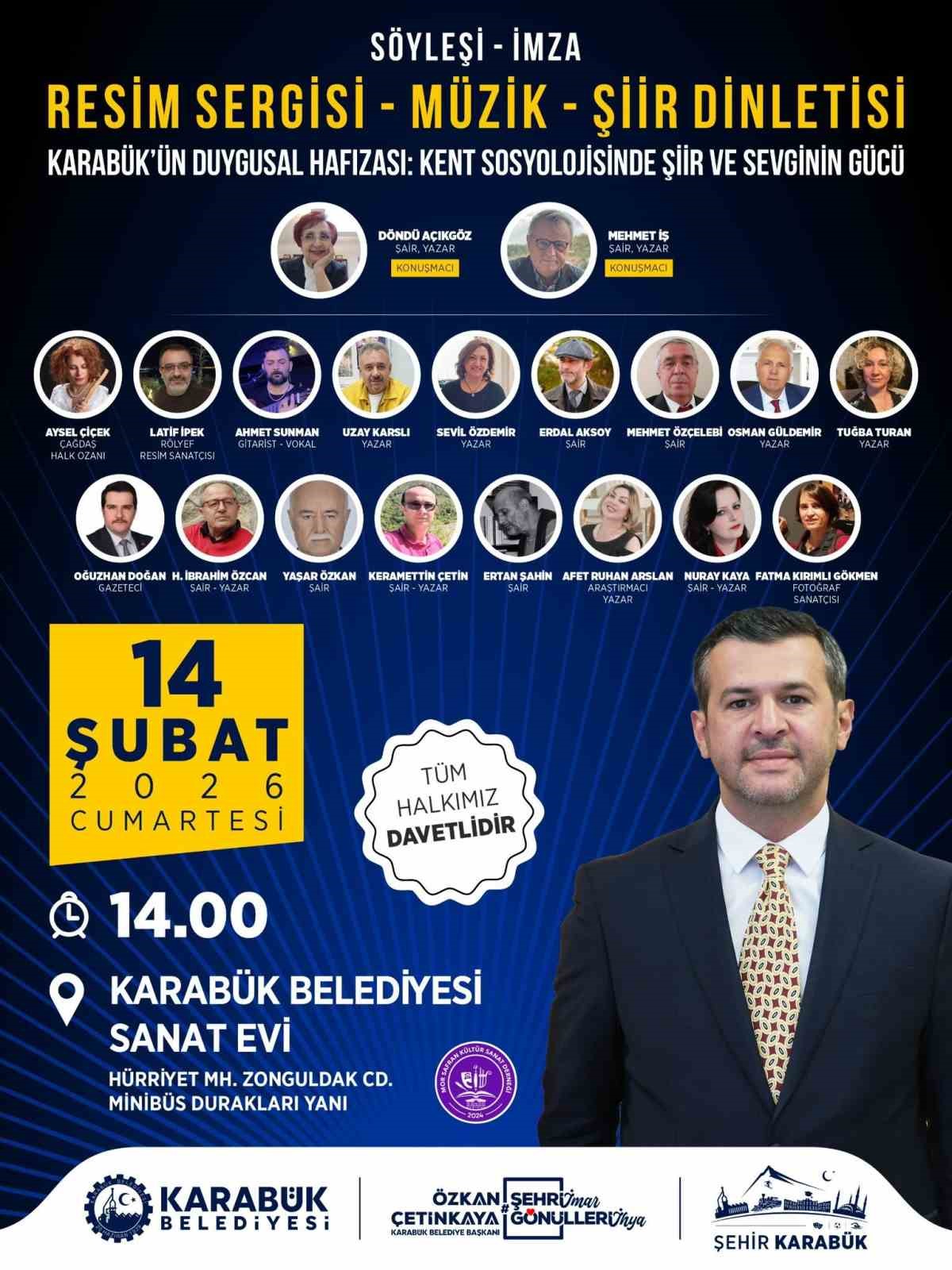 Karabük Belediyesi Sanat Evi'nde kültür ve sanat etkinlikleri sürüyor