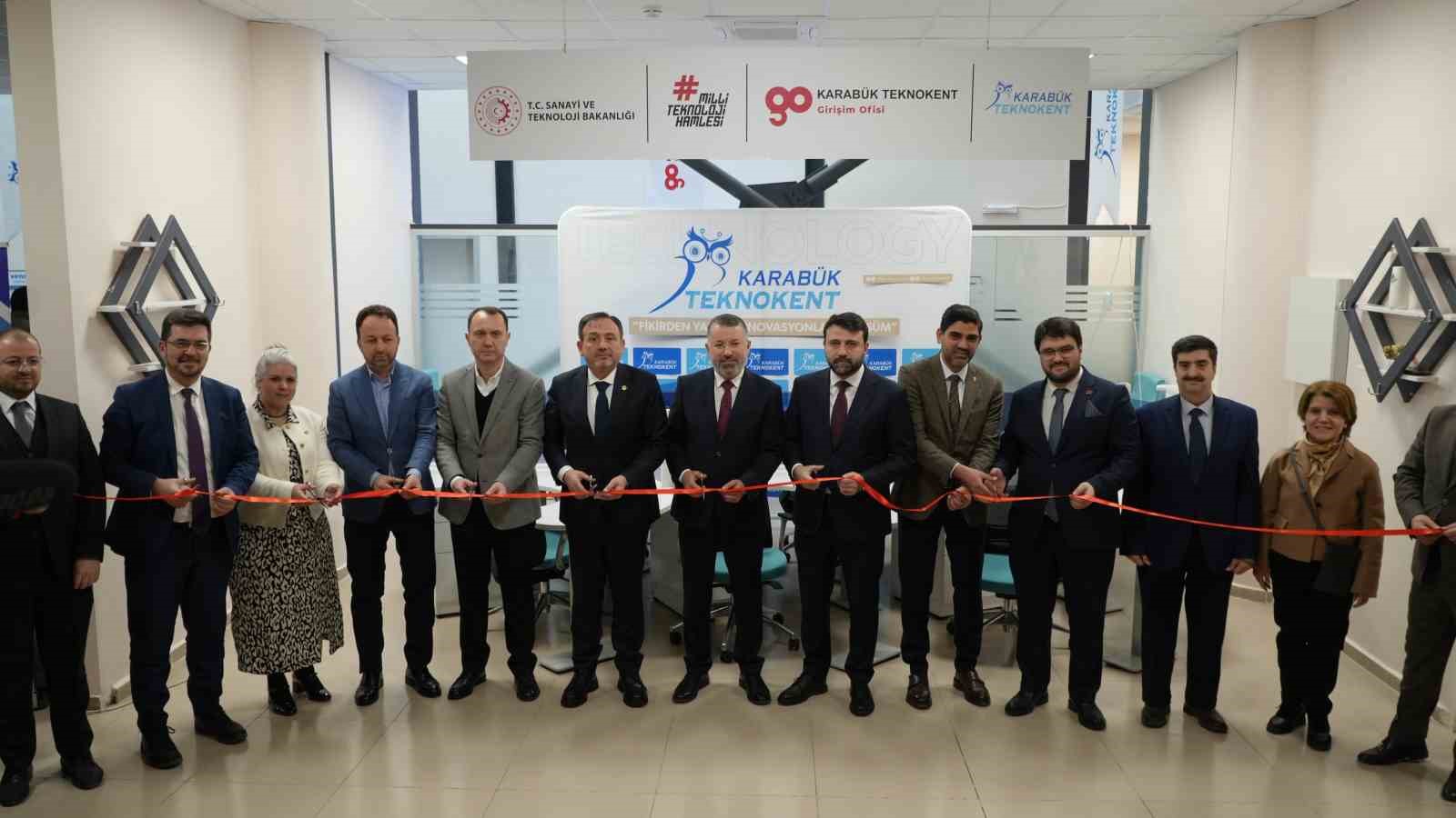 Karabük Teknokent'te yeni girişim ofisi açıldı