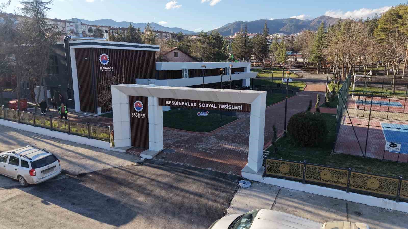 Karabük'te 5000 Evler Sosyal Tesisleri hizmete açıldı