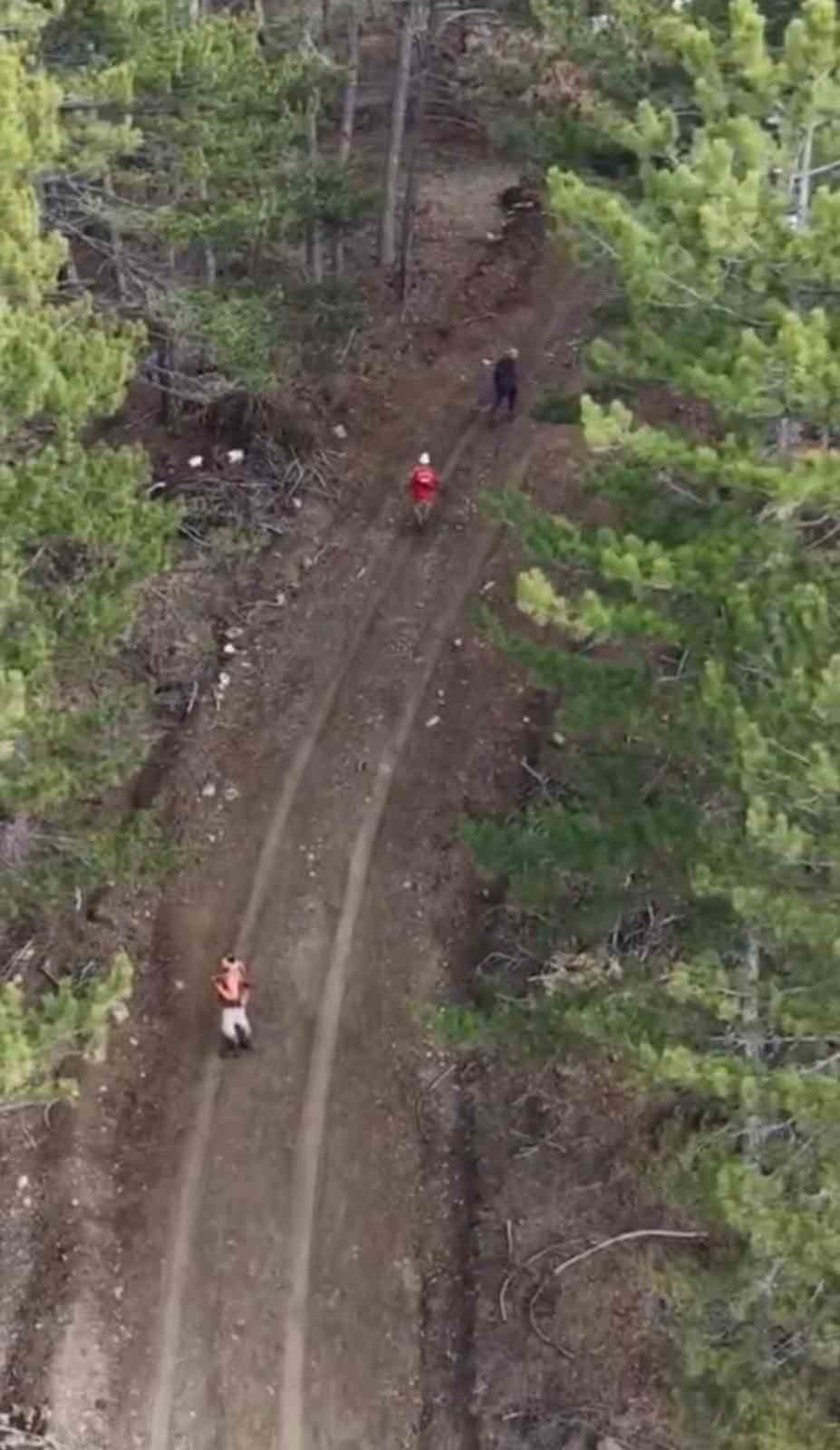 Karabük'te yasa dışı avcılık yapanlar dron ile tespit edildi