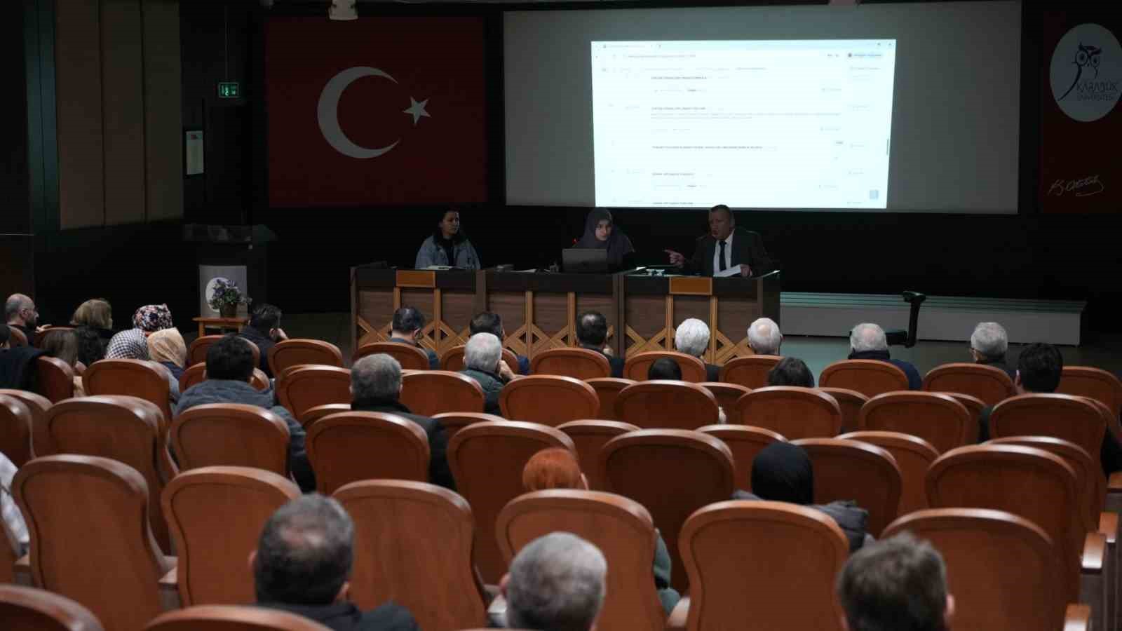 KBÜ'de personel işlemlerine ilişkin eğitim programı düzenlendi