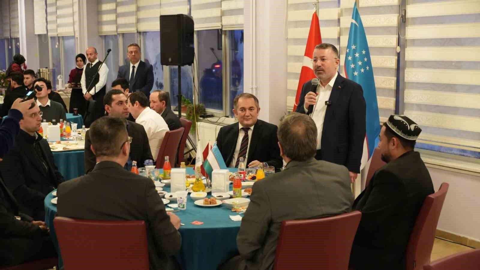 Karabük Üniversitesinde Türkiye Yüzyılı ve Özbekistan iftarı